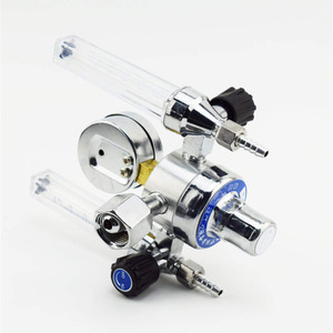 Medidor de Flujo de Doble Tubo para Gas Argón, Regulador de Presión para Máquina de Soldadura TIG/MIG, Reductor de Presión de CO2, Medidor de Flujo de Gas Argón - Product Image 5