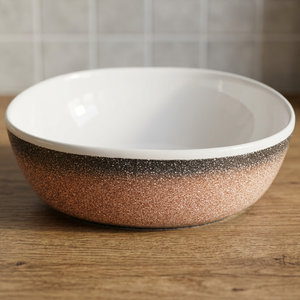 Lavabo de salle de bain de luxe pour hôtel, à poser sur table, en céramique, granit, porcelaine, design artistique, pour lavage des mains, usage hospitalier - Product Image 3