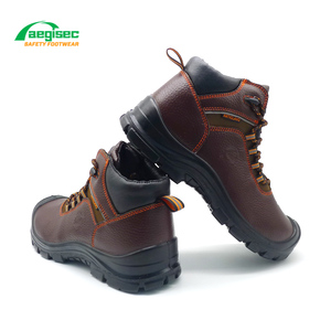 AEGISEC <span class=keywords><strong>scarpe</strong></span> da lavoro con punta in acciaio pelle di mucca antiscivolo Sole protezione protezione penetrazione dielettrica <span class=keywords><strong>scarpe</strong></span> di sicurezza - Product Image 2
