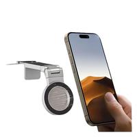 Nouveau support de téléphone et tablette universel magnétique en alliage d'aluminium pour voyage, rotation à 360 degrés, design pliable et portable