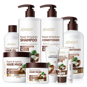 Private label olio di cocco naturale senza solfati olio di Argan olio di rosmarino maschera <span class=keywords><strong>anticaduta</strong></span> <span class=keywords><strong>shampoo</strong></span> <span class=keywords><strong>e</strong></span> balsamo set per la cura dei capelli - Product Image 1