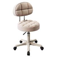 Fauteuil moderne en cuir PU durable avec structure métallique, coussin ergonomique, design compact, pour salon, bureau à domicile, hôtel