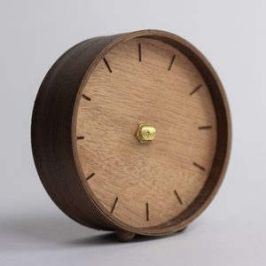 Modern Wooden <b>Desk</b> Clock Natural Wood Home Decoration - Product Image 1