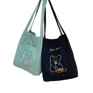 Bolsas de Compras Plegables de Lona No Tejida de Gran Capacidad con Diseño Personalizado, Bolsas de Supermercado Reutilizables con Transferencia de Calor - Product Image 3