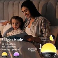 Réveil intelligent à lumière du soleil avec simulateur d'aube et sons apaisants – Offre spéciale pour la santé et le bien-être