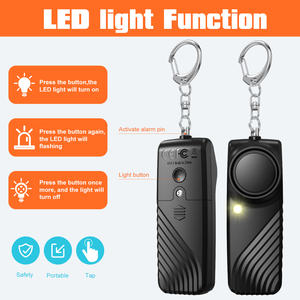 Allarme Personale di <span class=keywords><strong>Sicurezza</strong></span> 130dB: <span class=keywords><strong>Dispositivo</strong></span> di Emergenza Portatile per Donne e Bambini - Product Image 5