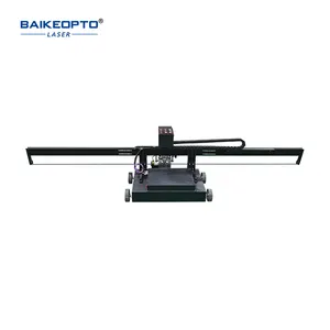 Venta directa de fábrica Doble DX10 Cinco colores CMYK + W UV Impresora de tierra de inyección de tinta vertical Máquina de pintura de estacionamiento de automóviles - Product Image 3