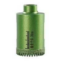 Jeu de forets diamantés TGS pour carrelage, scies cloches diamantées brasées sous vide pour porcelaine, forets diamantés pour marbre