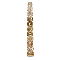 Chenjing Venta Caliente Diamante Cultivado en Laboratorio Suelto de 0.5ct a 1ct, Corte Cojín, Corte Antiguo, Color Champán, HPHT CVD, Venta al por Mayor