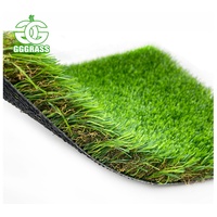 Graines d'herbe artificielle naturelle, hauteur de la tige 40 mm, 100 % PE, pour jardin et terrain de football, avec garantie de 6 à 8 ans