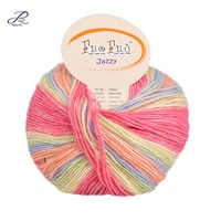 Wholesale Combed Cotton Fancy Yarn for Hand Knitting Crochet Sweaters Scarf Super Soft Acrylic Blended Cotton Yarn
