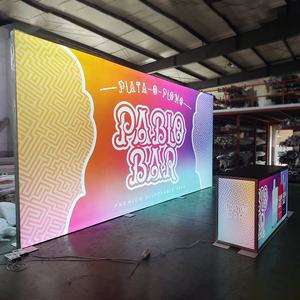 10x20 modüler fuar standı tasarım 3x6 fuar standında fuar ekran Seg Lightbox zemin sayacı ile - Product Image 1