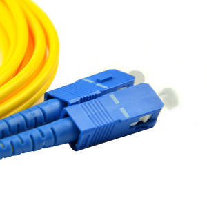 SC LC FC 2.0 3.0mm Cordon de raccordement à <span class=keywords><strong>fibre</strong></span> <span class=keywords><strong>optique</strong></span> LSZH PVC Câble <span class=keywords><strong>optique</strong></span> en queue de cochon - Product Image 3