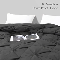 Prix d'usine, personnalisable, insert de couette en duvet de canard blanc pour hôtel, ultra doux, respirant, tissu en coton brodé, certifié OEKO-TEX
