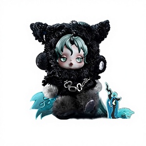 ตุ๊กตาจี้ห้อยคอ SKULLPANDA สำหรับซีรีส์ My Little ของ Mart แบบกล่องสุ่ม ผลิตในจีน บรรจุภัณฑ์กล่องเดี่ยว - Product Image 1