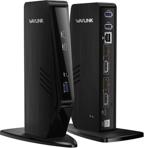Base de Conexión Original Wavlink UG39PD1 para Mac y Windows, DisplayLink 13 <span class=keywords><strong>en</strong></span> 1, USB <span class=keywords><strong>C</strong></span>, Universal para Portátiles - Product Image 1