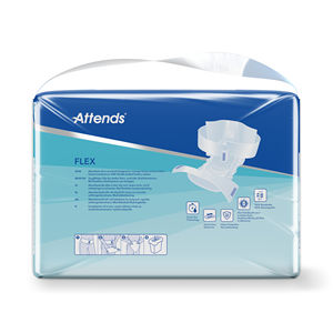 Productos para la incontinencia con control del olor, pañales para adultos para personas mayores, FLEX, 8, 4x26, para adultos - Product Image 3