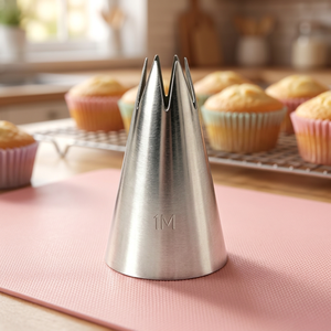 3 embouts de pâtisserie de 1 m, en acier inoxydable, pour décorer les gâteaux, la crème au beurre, la glaçage, les gâteaux d'anniversaire et les cupcakes - Product Image 1