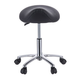 Barber Beauty Salon Light Weight Saddle Stool Adjustable <strong>Dental</strong> Ergonomic Bar Stools Swivel Stool With Wheels - Product Image 4