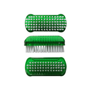 Brosse à ongles synthétique à poils doux pour le nettoyage de la poussière des ongles, 32g, couleur verte - Product Image 4