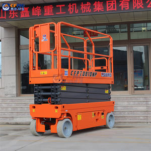 CFMG gunting <span class=keywords><strong>Lift</strong></span> pria pribadi mendorong sendiri <span class=keywords><strong>Platform</strong></span> kerja yang dapat ditinggikan bergerak elektrik hidrolik 6m-14m untuk penjualan - Product Image 2