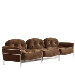 Juego de Sofás para Sala de Estar, Tapizado en Tela, Relleno de Espuma, Diseño Moderno para Apartamentos Pequeños - Product Image 5