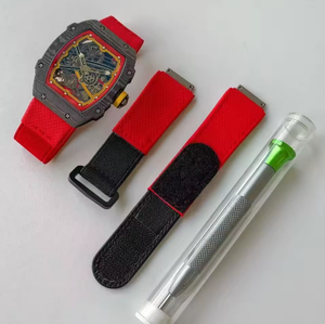Customized Ultra-Thin 7.8mm Carbon Fiber Hollow Dial Men Is <b>Automatic</b> Mechanical Movement, Exquisite Details, Lightweight Wear - Product Image 6
