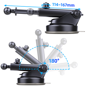 Có thể điều chỉnh kính thiên văn điện thoại di động đứng với siêu mạnh hút cup có thể thu vào kính chắn gió và xe Bảng điều khiển đứng - Product Image 2