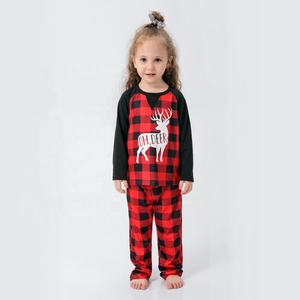 Vêtements assortis pour la famille de Noël Pyjamas de Noël Vêtements pour la famille Maman et moi Tenues - Product Image 4