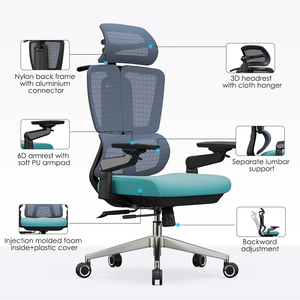 Ghế văn phòng hiện đại quản lý xoay điều hành Ergonomic Ghế văn phòng silla oficina nhà văn phòng Bàn và ghế bàn văn phòng - Product Image 3