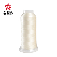 Fil à broder 100% polyester 120D/2 150D/2, fil à broder à la machine brillant et coloré pour la décoration de vêtements et de textiles
