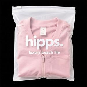 Bolsas de Polietileno con Cierre Deslizante Ecológicas Personalizadas al por Mayor, Bolsas Translúcidas Negras con Cierre para Ropa, 30 cm x 40 cm - Product Image 4