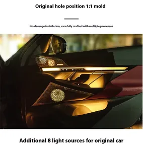 Éclairage d'ambiance en cristal pour BMW Série 5 G60, éclairage d'ambiance pour porte arrière, mise à niveau de l'éclairage d'ambiance - Product Image 4