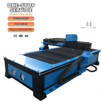 Machine de découpe plasma laser fibre CNC haute précision pour tôles, avec moteur pas à pas, type table 1500x3000mm