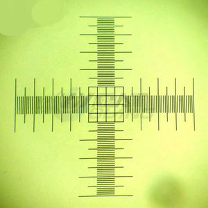 No.926 0.01 मिमी 0.1 मिमी डिवीजनों माइक्रोस्कोप कैलिब्रेशन चरण स्लाइड माइक्रोमीटर - Product Image 6