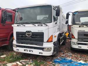 รถดัมพ์มือสองสภาพใหม่ ฮีโน่ 700 ขายในเซี่ยงไฮ้ คุณภาพดี ราคาถูก เครื่องไฮดรอลิก ยี่ห้อญี่ปุ่น - Product Image 5