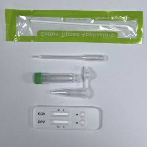 Tests fécaux à usage domestique en PET distemper + parovirus diagnostic vétérinaire combiné Canine CDV + CPV Ag échantillons gratuits - Product Image 4