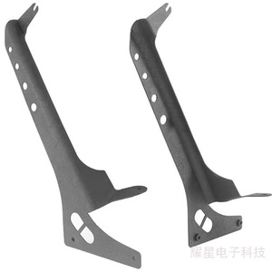 Soporte de acero para montaje en pilar A de ventana JL de 52 pulgadas para instalación de barra de luces en el techo - Product Image 1