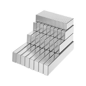 Imán de Neodimio Cuadrado Rectangular Personalizado, Materiales Magnéticos Industriales, 20X10X5mm N35-N52, Bloques Magnéticos Cuadrados de Neodimio Fuertes - Product Image 1