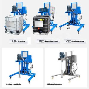 Haute qualité 1 tonne IBC ascenseur électrique mélangeur facile à utiliser 1000 L baril Air Lift agitateur nouvel état peinture motif <span class=keywords><strong>pompe</strong></span> noyau - Product Image 6