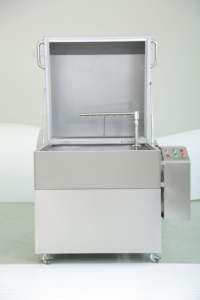 Nouvelle machine à laver industrielle à panier rotatif pour le lavage de culasses de moteur, dégraissant automatique pour pièces automobiles, cycle de lavage automatique, acier inoxydable - Product Image 3