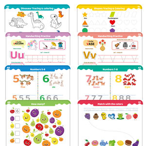 Cahier de traçage magique à rainures pour enfants, réutilisable, effaçable à sec, pour l'apprentissage de l'alphabet préscolaire - Product Image 2
