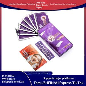 Bandes blanchissantes pour les dents Xuanbai New Russian 9D, modèle 1753, fabriquées dans le Guangdong, sans avantages - Product Image 2