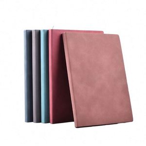 Carnet personnalisé A4/A5/A6 avec impression sur mesure, couverture en cuir PU souple, écologique, 100 feuilles, reliure cousue - Product Image 1
