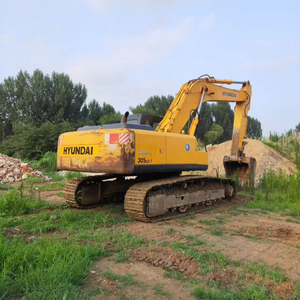Fournisseur professionnel d'excavatrice sur chenilles d'occasion Hyundai 305LC-7 d'origine avec bras long, godet de 1,38 m, moteur de 190 kW, boîte de vitesses, pompe, PLC - Product Image 6