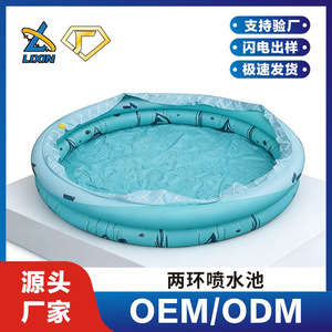 สระว่ายน้ำเป่าลม 100-500 กก. PVC สำหรับใช้กลางแจ้งที่บ้าน สำหรับครอบครัวและเด็ก - Product Image 5