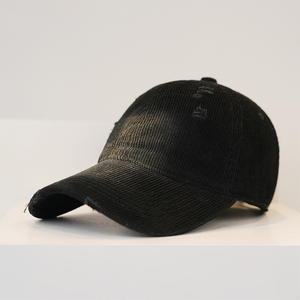 Casquettes de sport pour hommes et femmes, casquette de baseball, casquette de soleil réglable en velours côtelé, profil bas, couleur unie, unisexe, pour adultes, sports de plein air, chapeau de plein air - Product Image 3