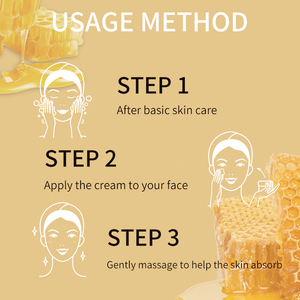 Aesthtany Natuurlijke Biologische Moisturizer Vermindert Fijne Lijnen Anti-Rimpel Verstevigende Huidverzorging Bijengif Gezichts- en Halscrème - Product Image 4