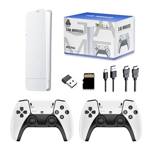 X2 Plus 4K Ultra HD Wireless Game Stick Console Dual 2.4G Controllers 20000 Games 9 Emulators <b>Plug</b> <b>Play</b> HDMI - Product Image 1