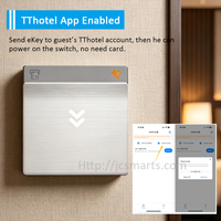 TThotel ES3 Économiseur d'énergie, interrupteur intelligent BLE pour hôtel, économiseur d'énergie mural, porte-carte